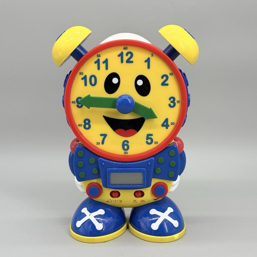 The Learning Journey Telly The Teaching Time Clock Educational Game Tested
